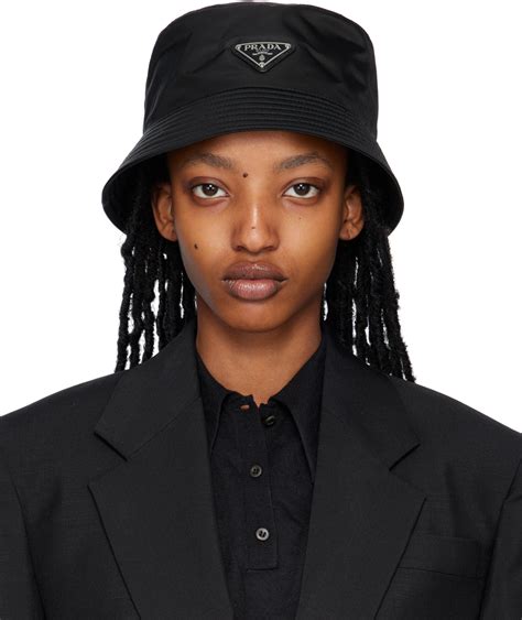 prada bucket hat woman|prada bucket hat sale.